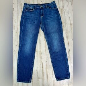 Judy Blue Jeans Womens 15/32 Blue Mid Rise Skinny Fit